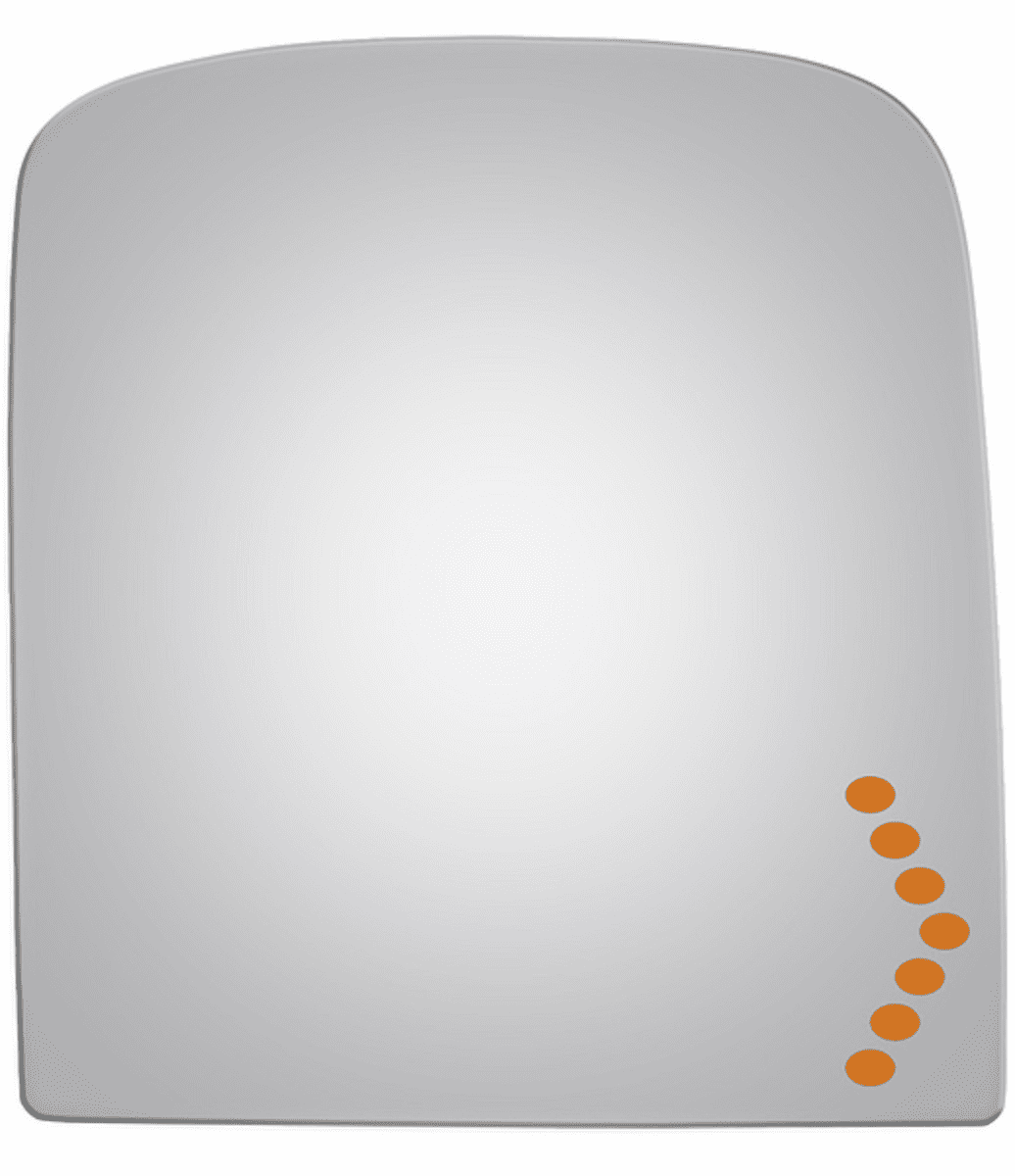 GMC Sierra C2500 2016 Passenger Side Mirror Glass Signal