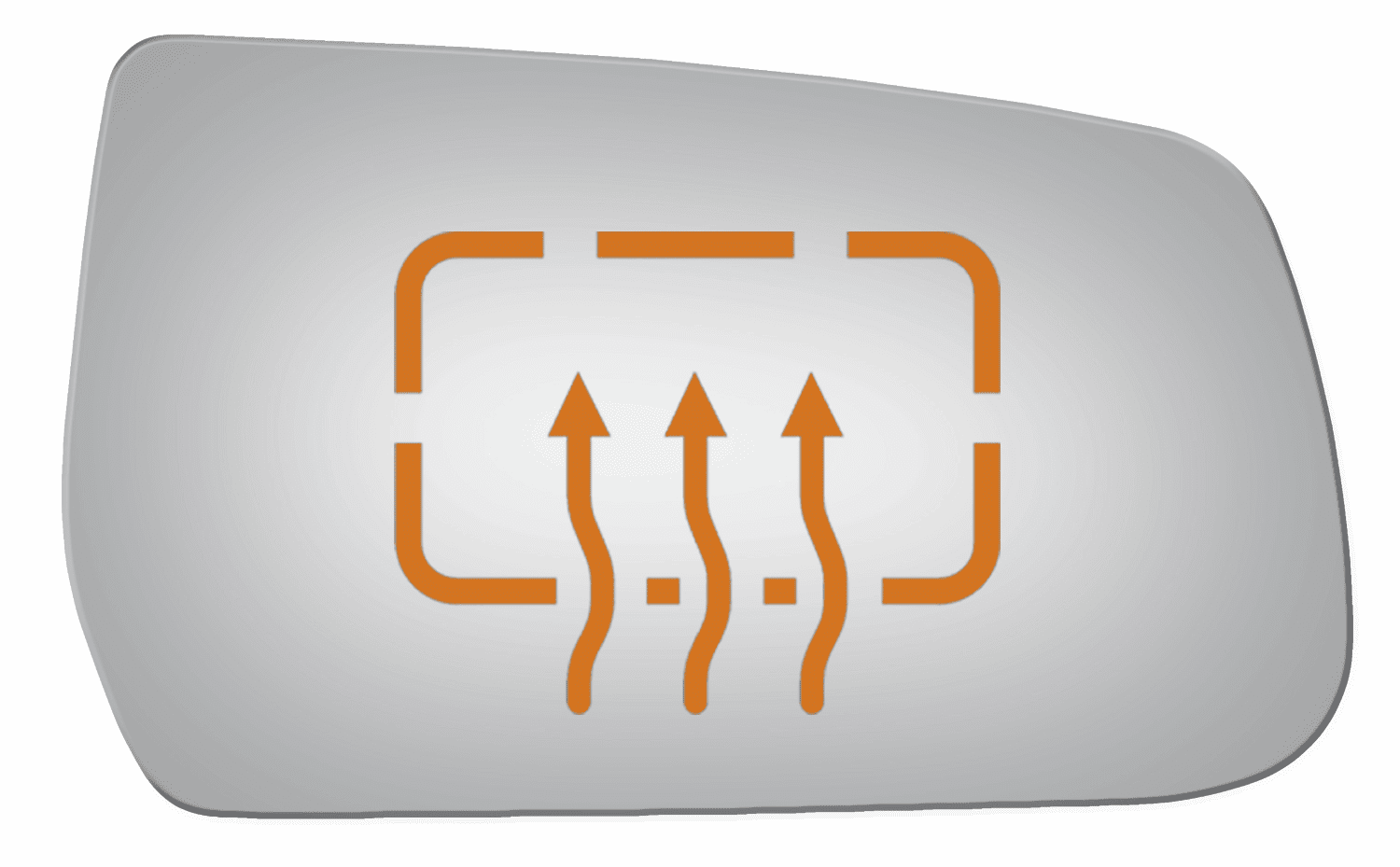 GMC Terrain 2010 2011 2012 2013 Heated Passenger Side Mirror Glass