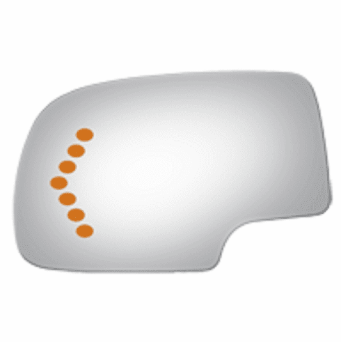GMC Yukon 2002 Driver Side Mirror Glass Signal