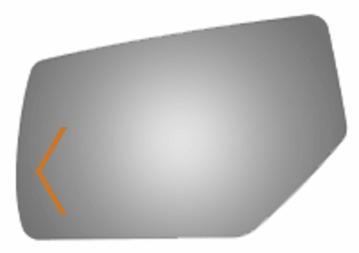 GMC Yukon 2015 Driver Side Mirror Glass Signal