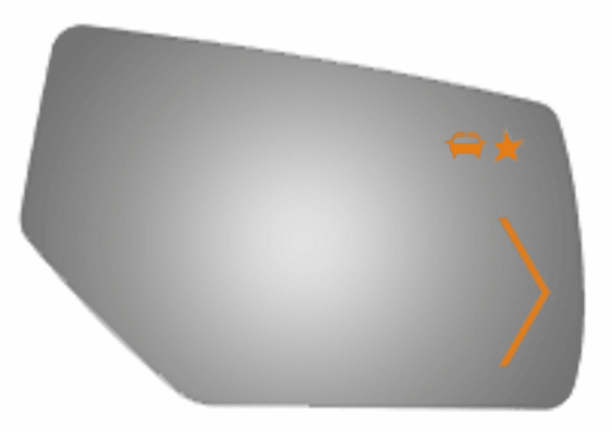 Gmc Yukon 2015 Passenger Side Mirror Glass