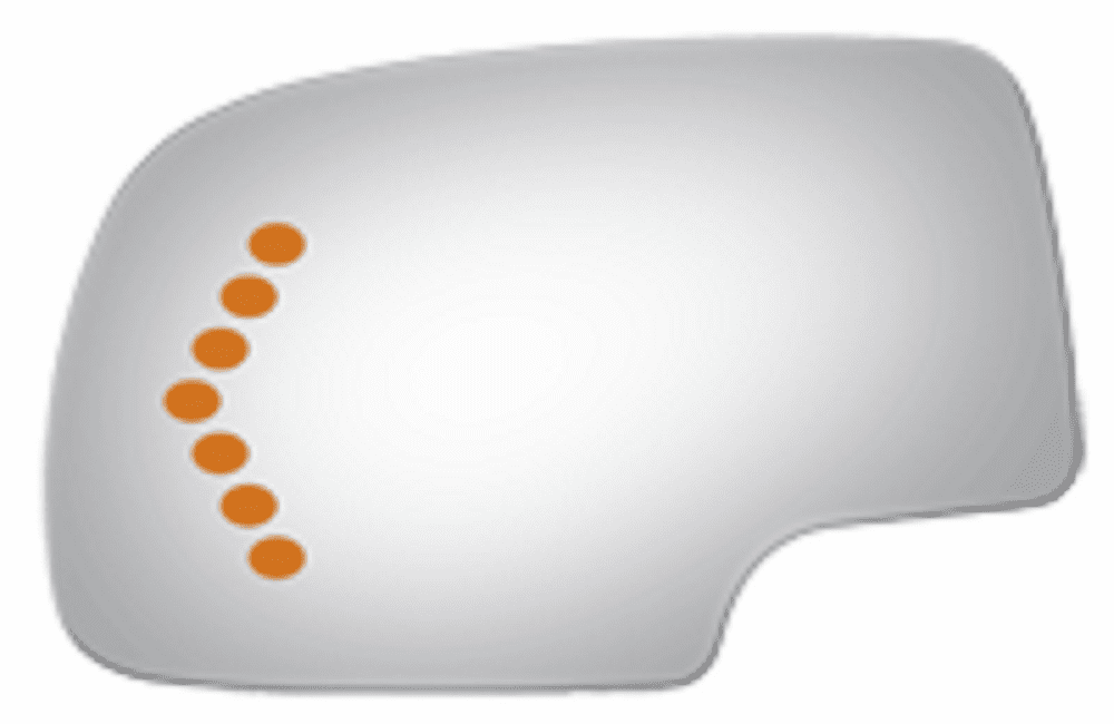 GMC Yukon XL 2003 2004 2005 2006 Driver Side Mirror Glass Signal