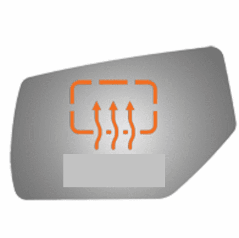 GMC Yukon XL 2016 Driver Left Side Mirror Glass Heated Backing Plate 