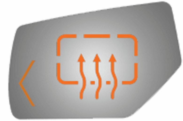 GMC Yukon XL 2016 Driver Left Side Mirror Glass Heated Signal