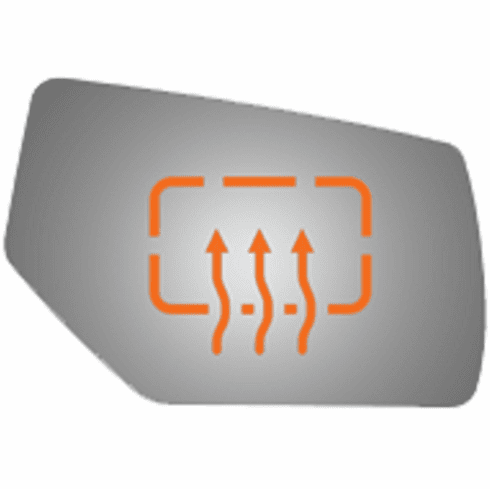 GMC Yukon XL 2016 Passenger Right Side Mirror Glass Heated