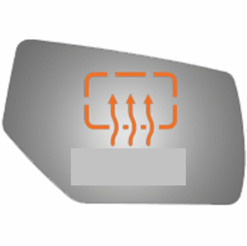 GMC Yukon XL 2016 Passenger Side Mirror Glass Heated Backing Plate