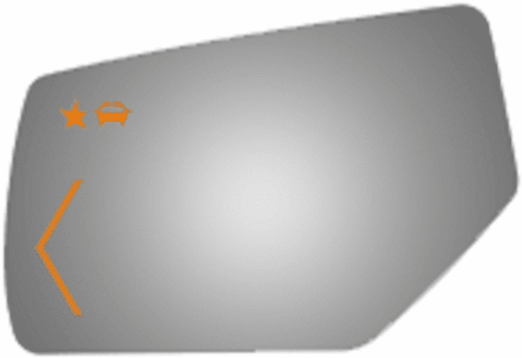 GMC Yukon XL 2017 Driver Left Side Mirror Glass Signal Blind Spot