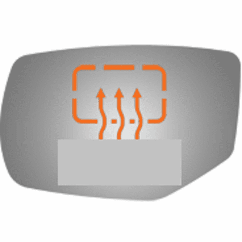 Honda Accord 2017 Driver Left Side Mirror Glass Heated