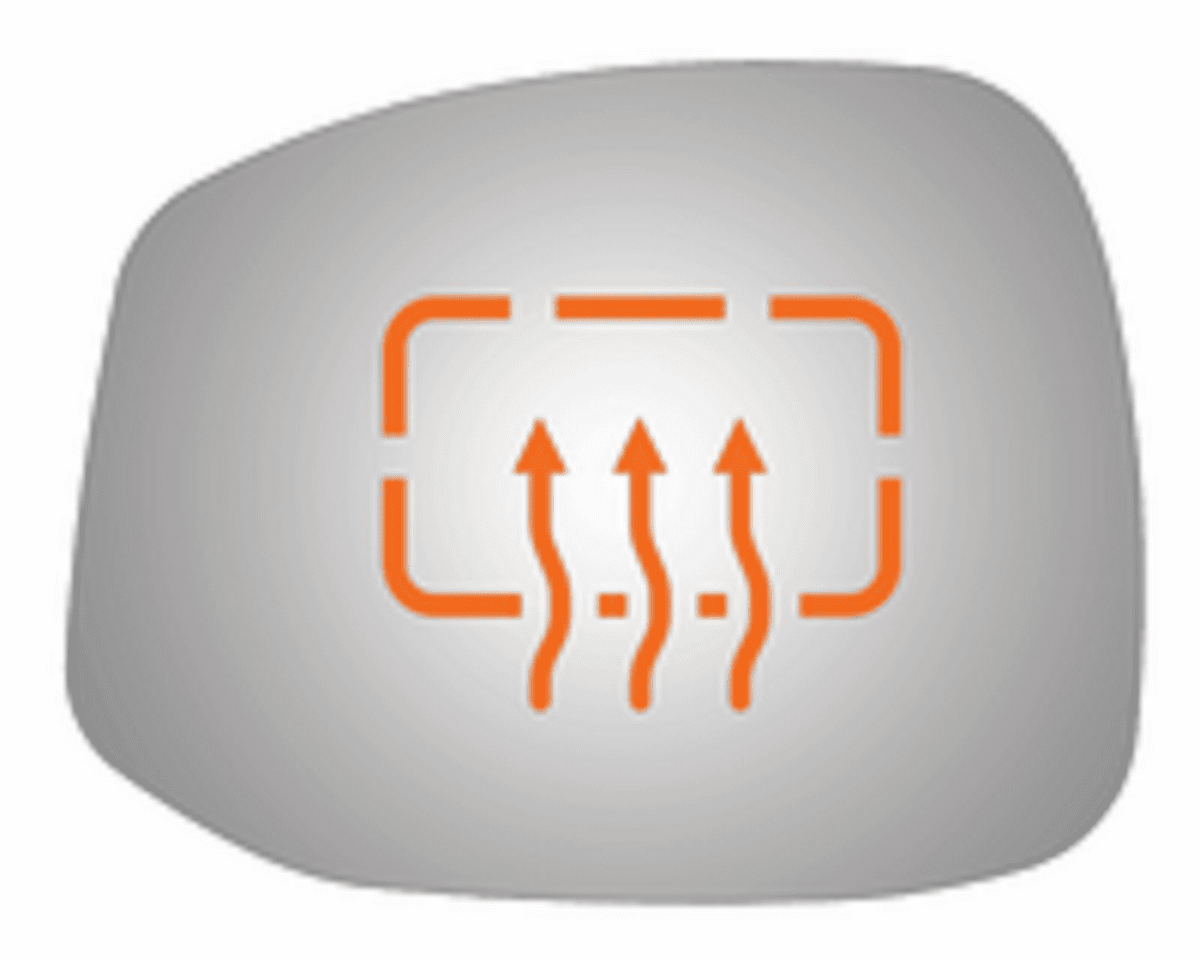 Honda Civic 2013 Driver Side Heated Mirror Glass 