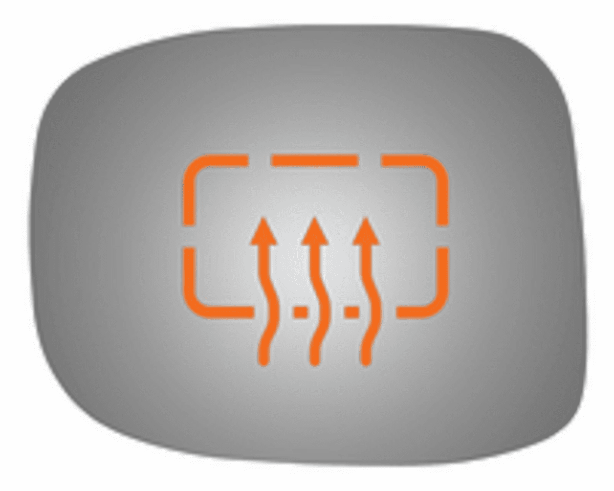 Honda Civic 2013 Driver Side Heated Mirror Glass 