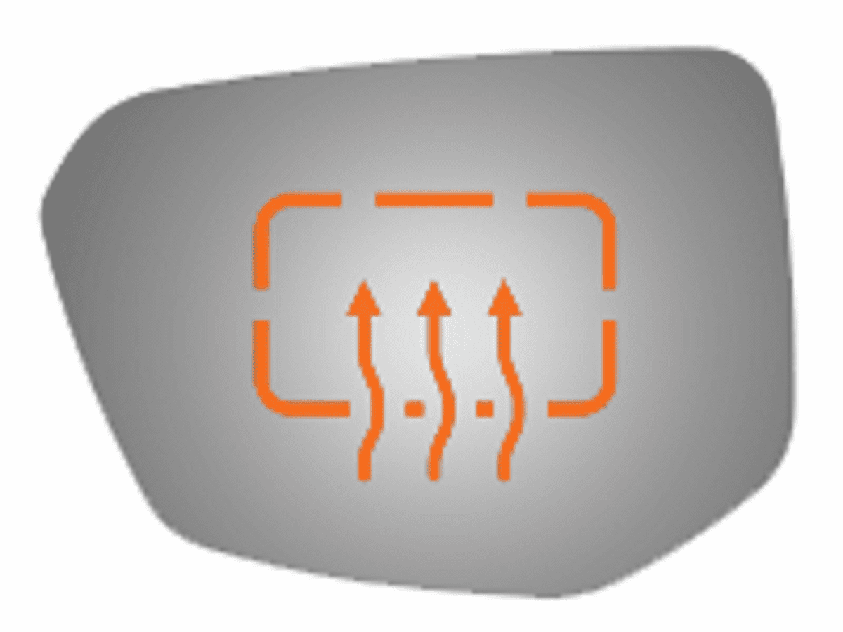 Honda Civic 2019 Driver Side Mirror Glass Heated