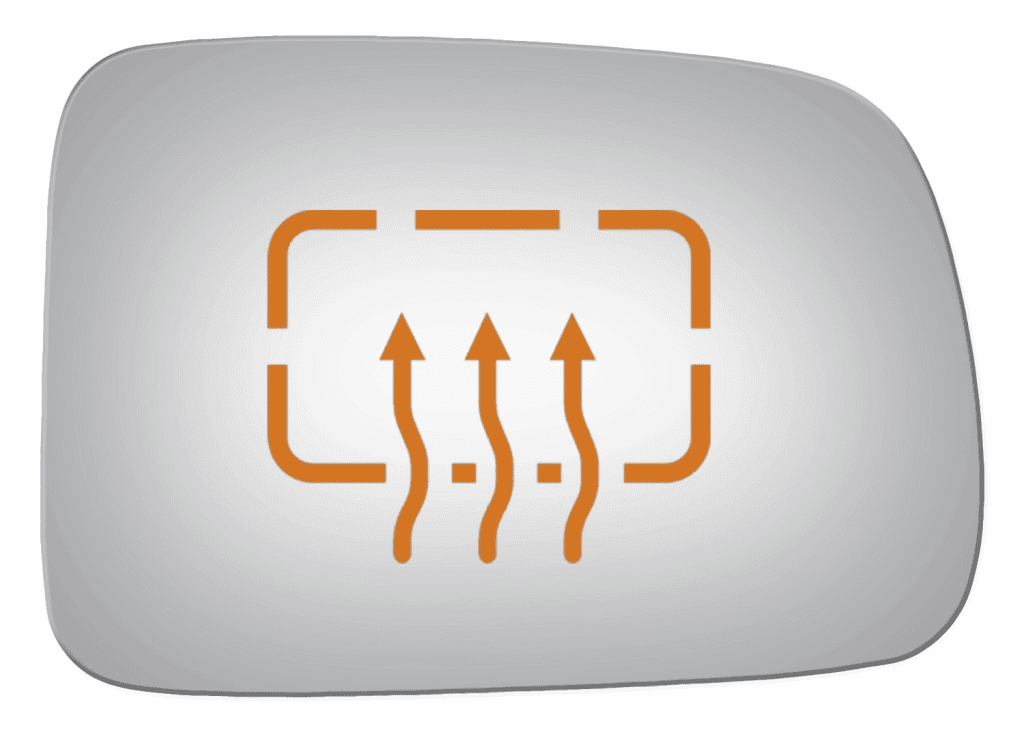 Honda CR-V 2005 2006 Passenger Side Heated Mirror Glass 