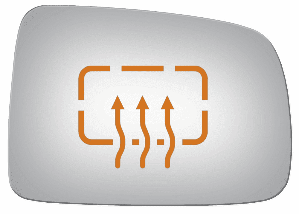 Honda CR-V 2005 2006 Passenger Side Heated Mirror Glass 