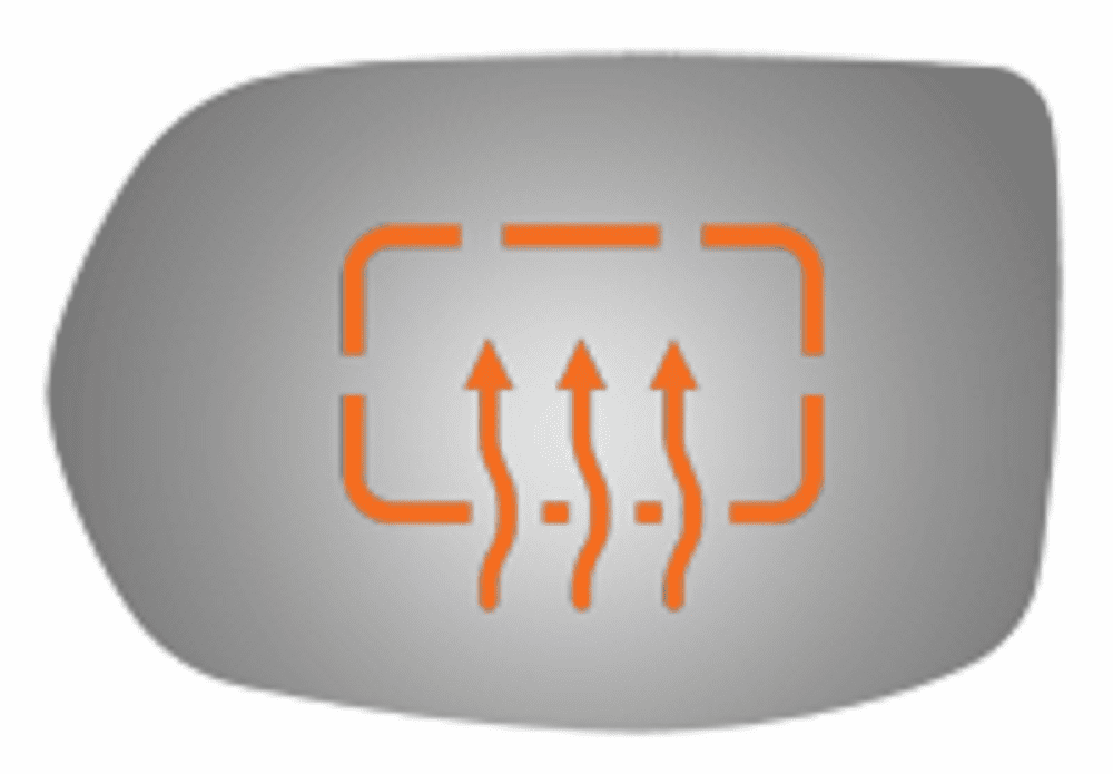 Honda CR-V 2012 2013 2014 Driver Side Heated Mirror Glass 