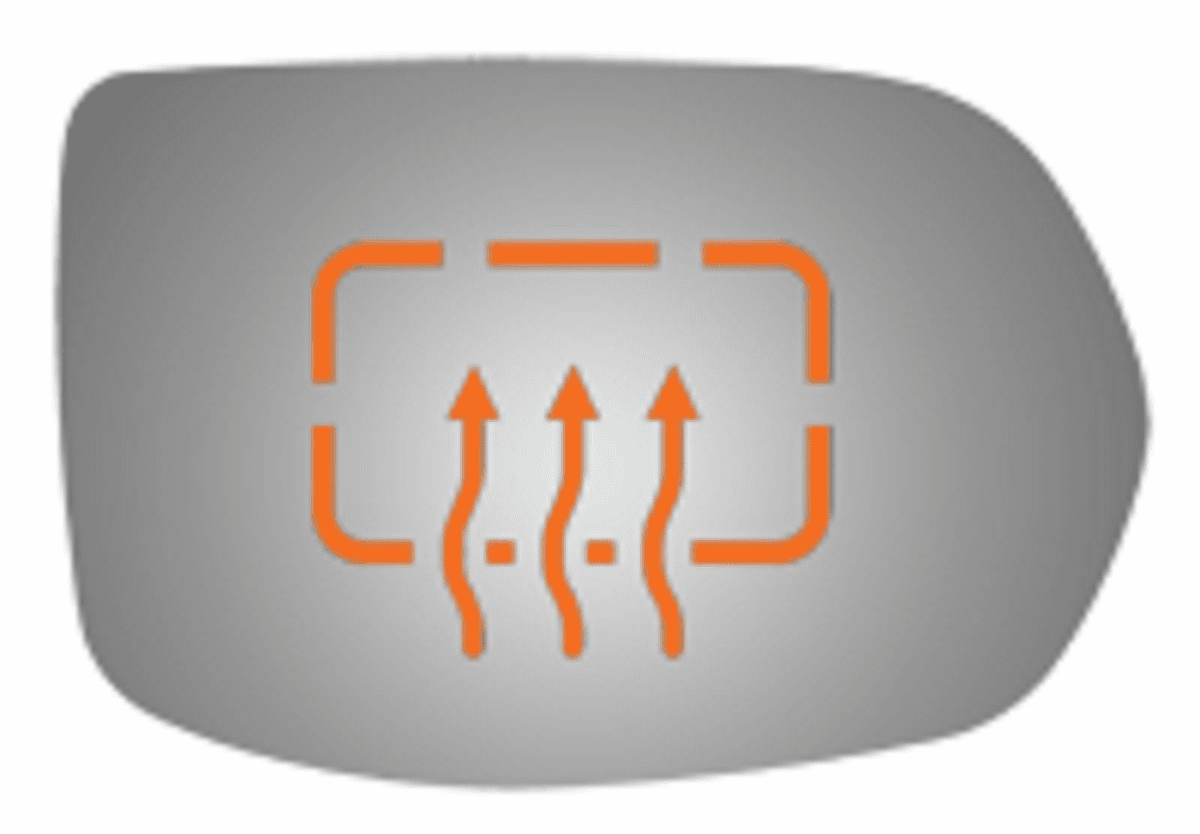 Honda CR-V 2017 Passenger Side Mirror Glass 