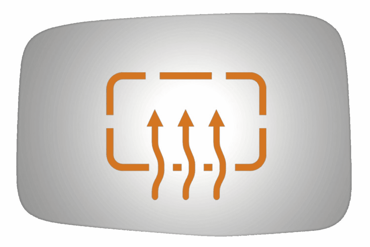 Honda CR-Z 2011 2012 Driver Side Heated Mirror Glass