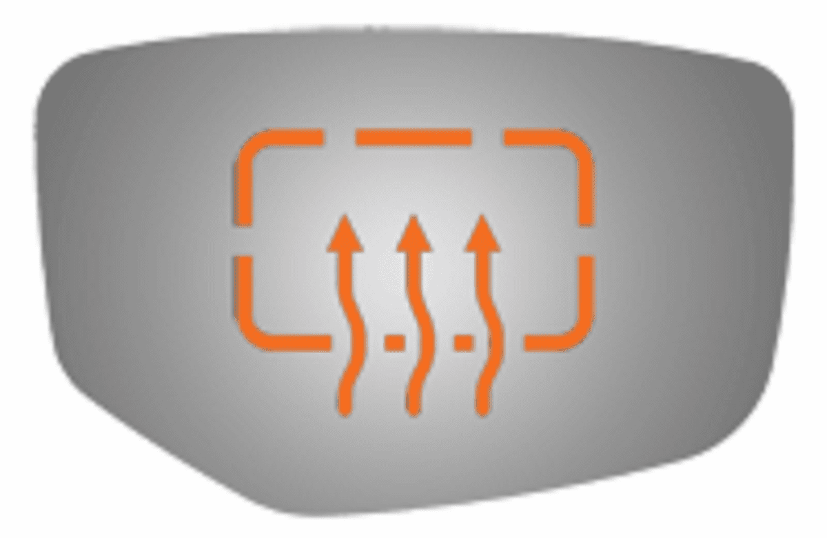 Honda Crosstour 2015 Passenger Side Heated Mirror Glass