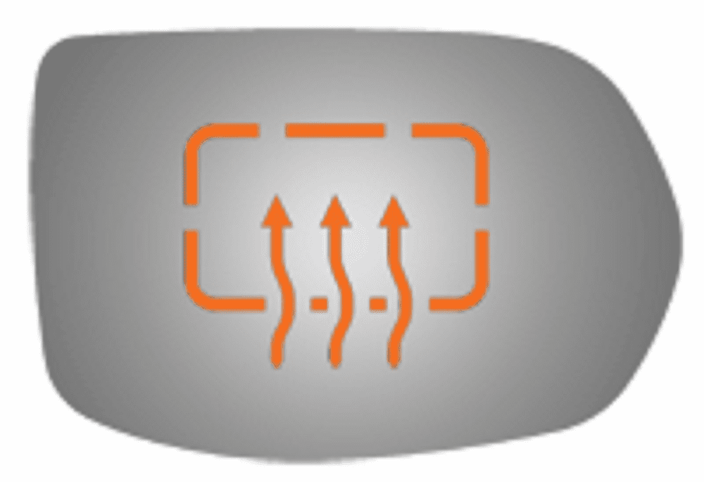 Honda HR-V 2016 Passenger Side Mirror Glass Heated