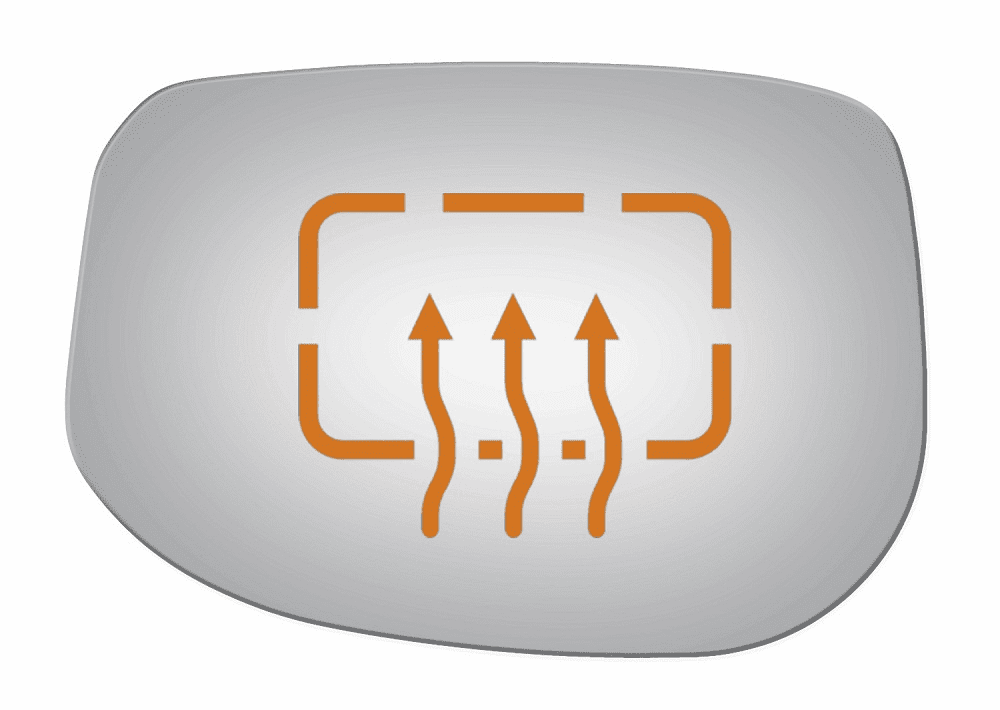 Honda Insight 2010 2011 2012 Driver Side Heated Mirror Glass