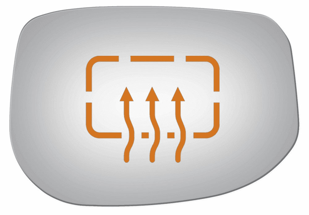 Honda Insight 2010 2011 2012 Passenger Side Heated Mirror Glass 