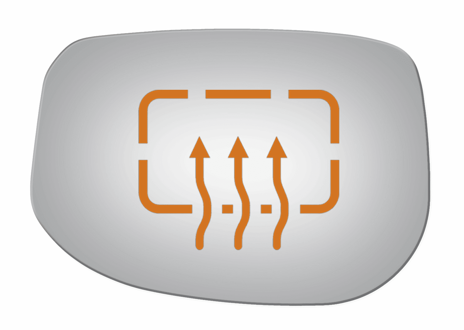 Honda Insight 2013 2014 Driver Side Heated Mirror Glass