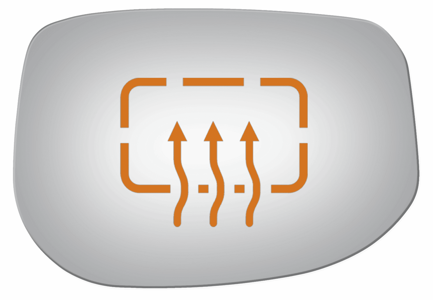 Honda Insight 2013 2014 Passenger Side Heated Mirror Glass 