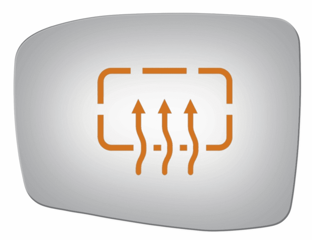 Honda Odyssey 2005 2006 2007 Driver Side Heated Mirror Glass