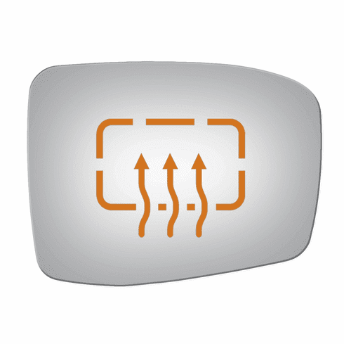 Honda Odyssey 2005 2006 2007 Passenger Side Heated Mirror Glass