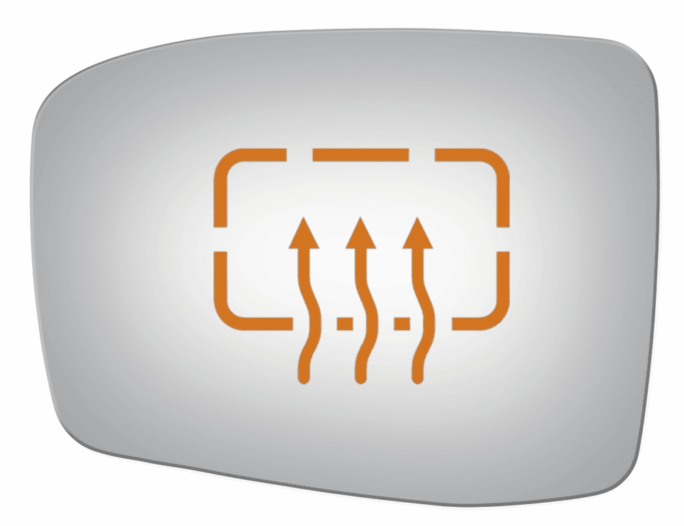 Honda Odyssey 2008 2009 2010 Driver Side Heated Mirror Glass