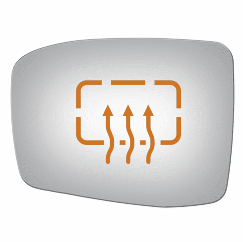 Honda Odyssey 2008 2009 2010 Driver Side Heated Mirror Glass