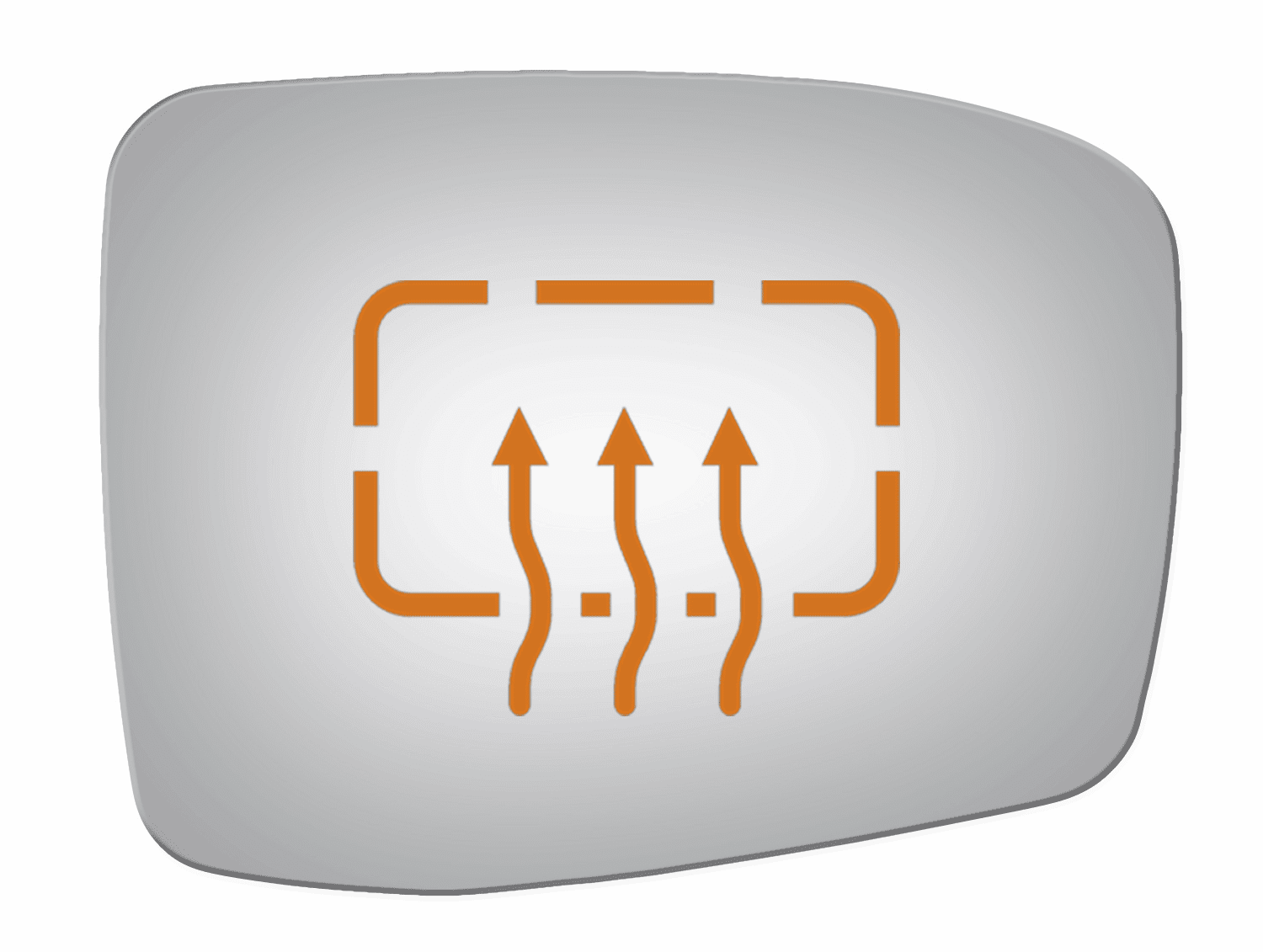 Honda Odyssey 2008 2009 2010 Passenger Side Heated Mirror Glass