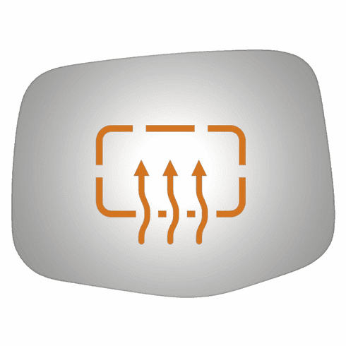 Honda Odyssey 2011 2012 2013 Driver Side Heated Mirror Glass 