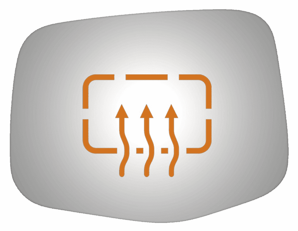 Honda Odyssey 2011 2012 2013 Driver Side Heated Mirror Glass 