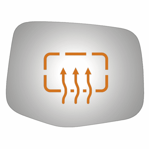 Honda Odyssey 2011 2012 2013 Passenger Side Heated Mirror Glass 