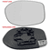 Honda Odyssey 2014 Driver Side Mirror Glass Heated W/Backing Plate