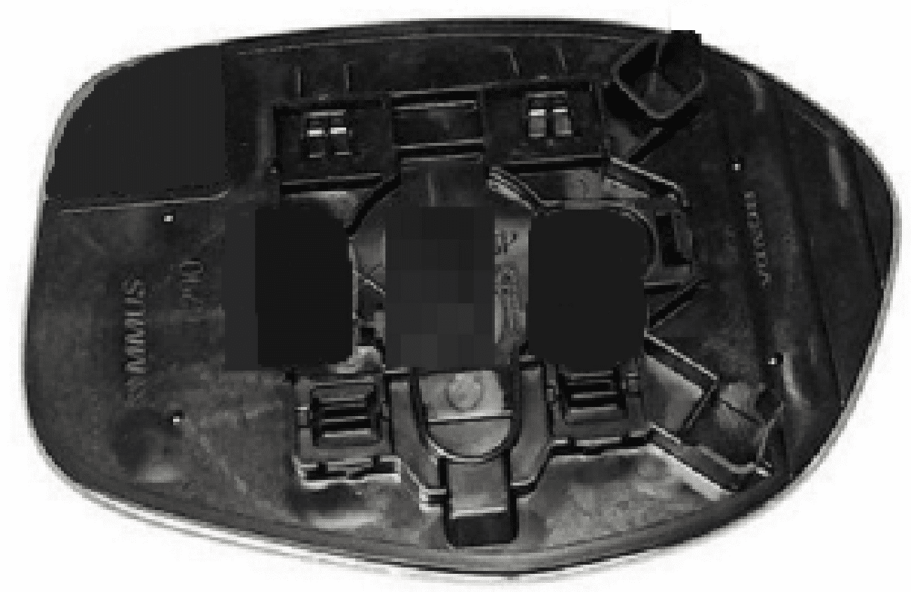 Honda Odyssey 2014 Driver Side Mirror Glass W/Backing Plate