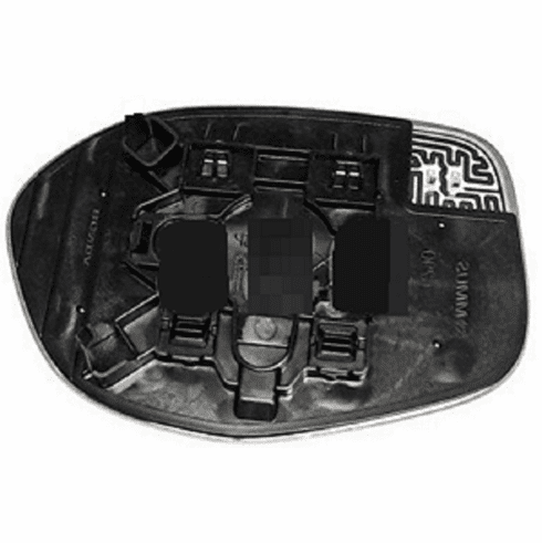 Honda Odyssey 2015 Passenger Side Mirror Glass Heated W/Backing Plate