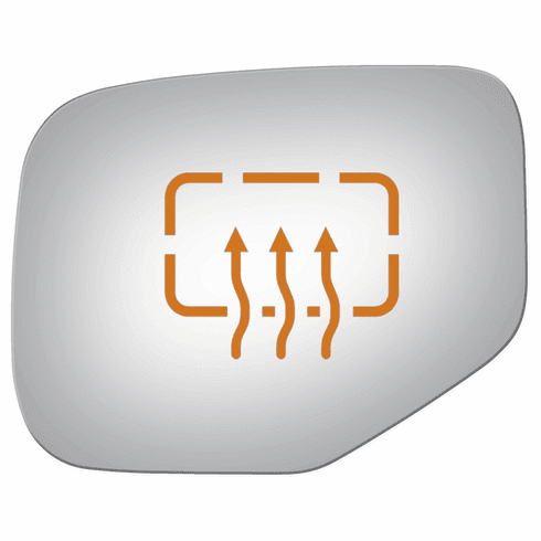 Honda Ridgeline 2006 2007 2008 Driver Side Heated Mirror Glass