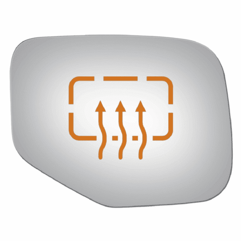 Honda Ridgeline 2006 2007 2008 Passenger Side Heated Mirror Glass