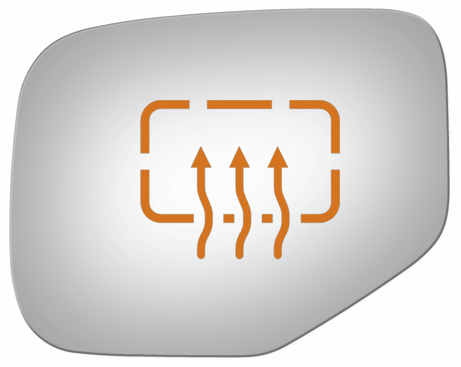 Honda Ridgeline 2012 2013 2014 Driver Side Heated Mirror Glass