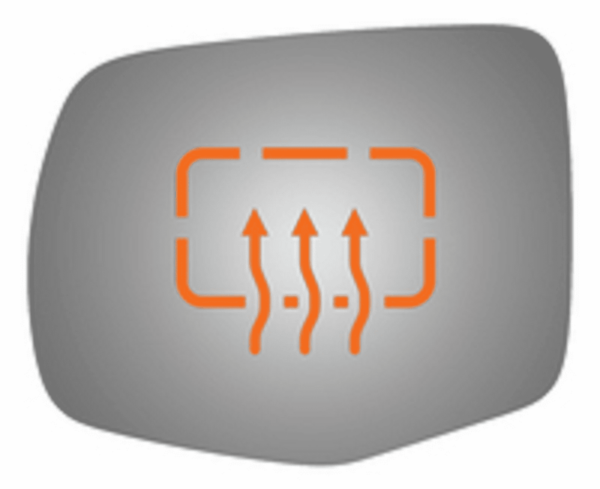 Honda Ridgeline 2018 Driver Side Mirror Glass Heated