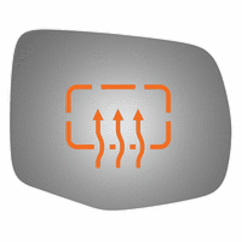 Honda Ridgeline 2018 Passenger Side Mirror Glass Heated