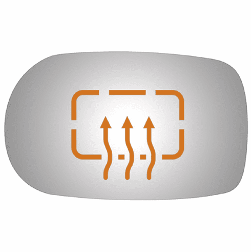 Hyundai Azera 2008 Driver Side Heated Mirror Glass