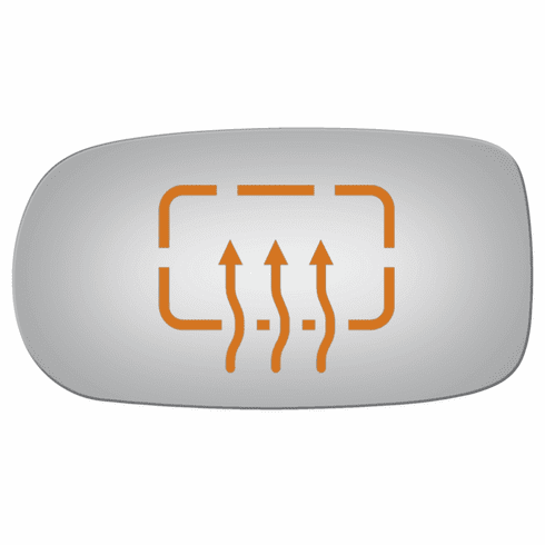 Hyundai Azera 2008 Driver Side Mirror Glass Heated 