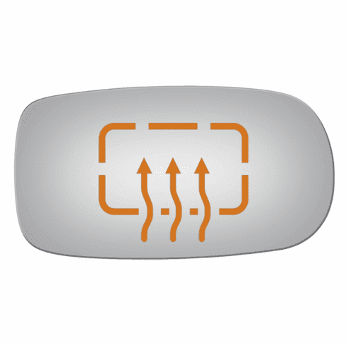 Hyundai Azera 2008  Passenger Side Mirror Glass Heated