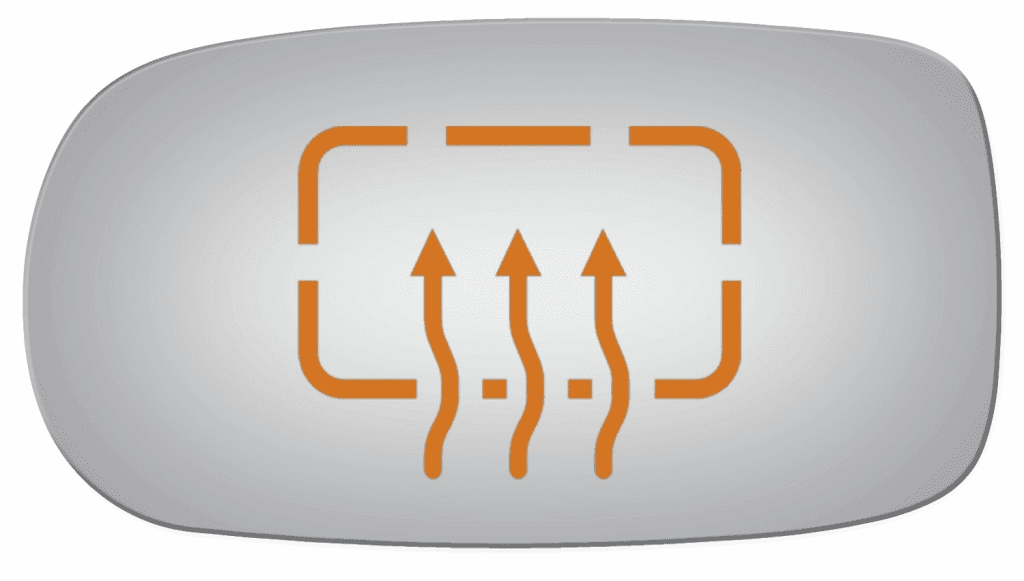 Hyundai Azera 2010  Driver Side Mirror Glass Heated 