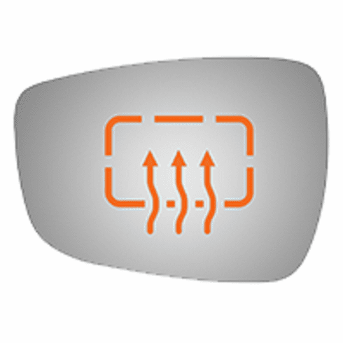 Hyundai Elantra 2011 Driver Side Mirror Glass  Heated