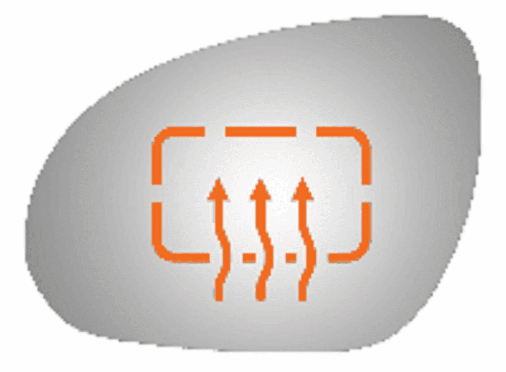 Hyundai Elantra 2012 Driver Side Mirror Glass Heated