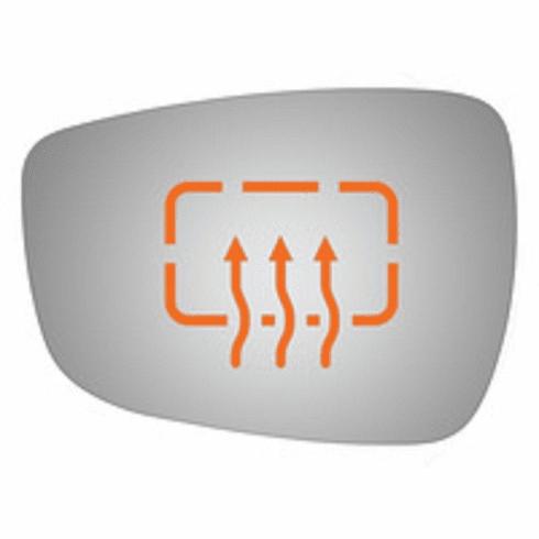 Hyundai Elantra 2012 Driver Side Mirror Glass Heated