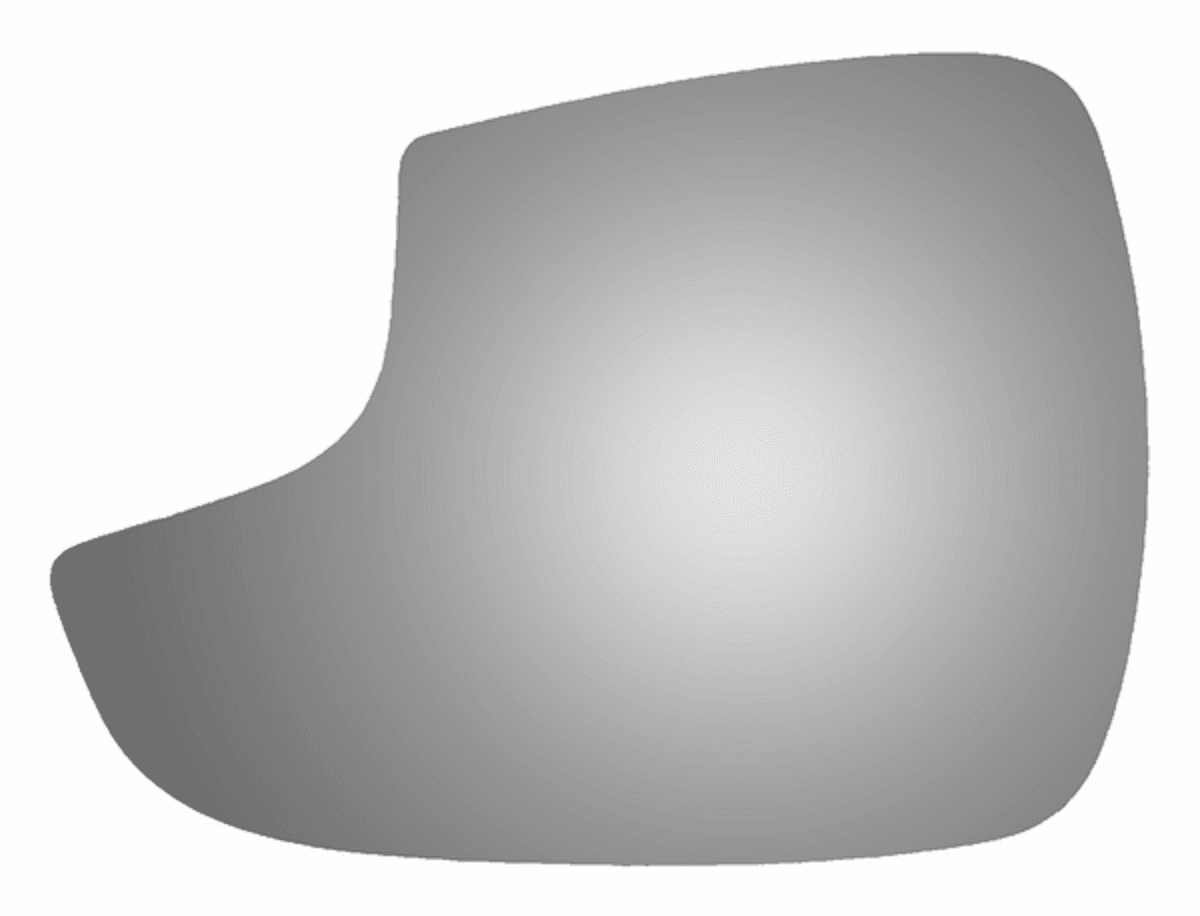 Hyundai Elantra 2014 Driver Side Mirror Glass